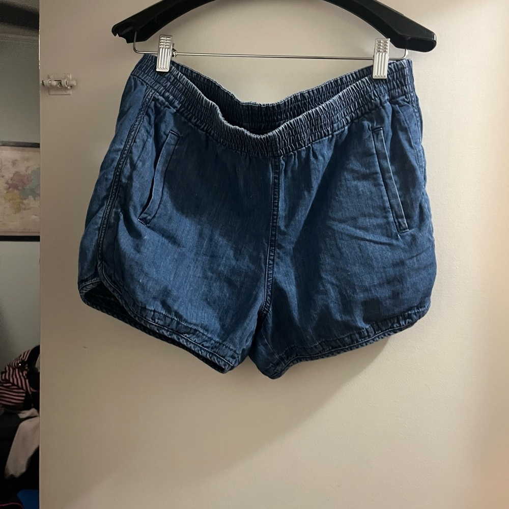 Chambray shorts